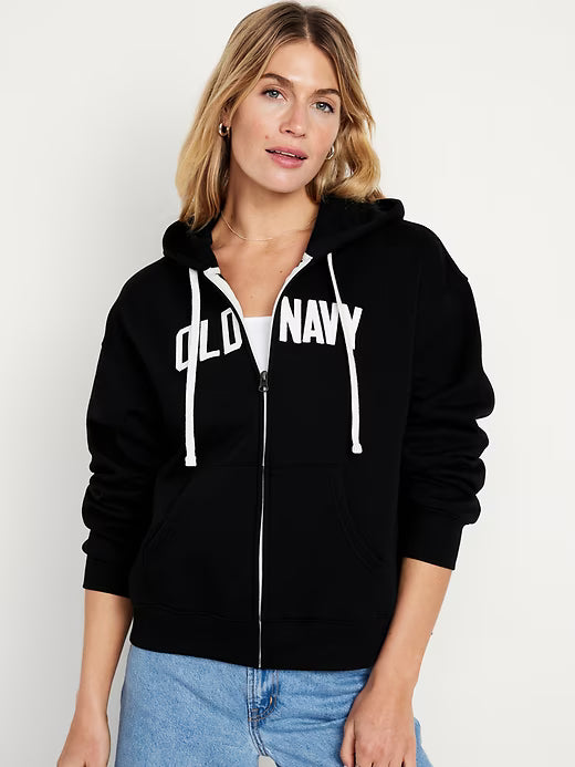 Zip-Up Women's Hoodie Sweatshirt
